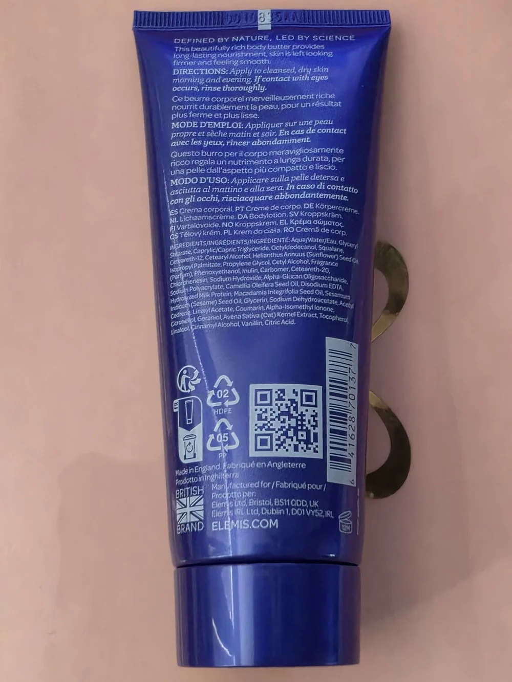 ELEMIS Skin Nourishing Velvet Body Butter - 100 ml